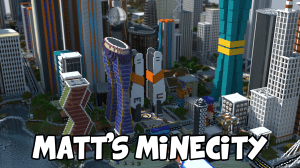 MineCity Front Page Image Text